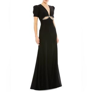 Mac Duggal Black Maxi Dress